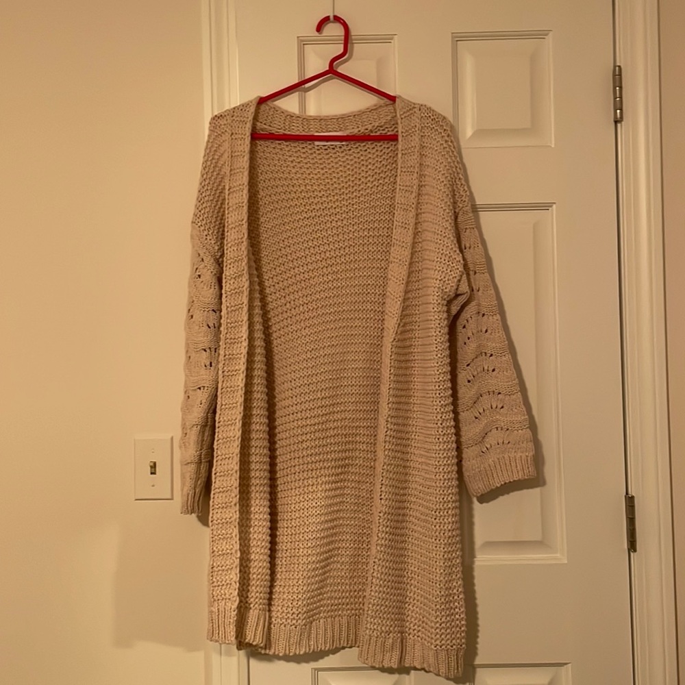 CJLA loose knit cardigan